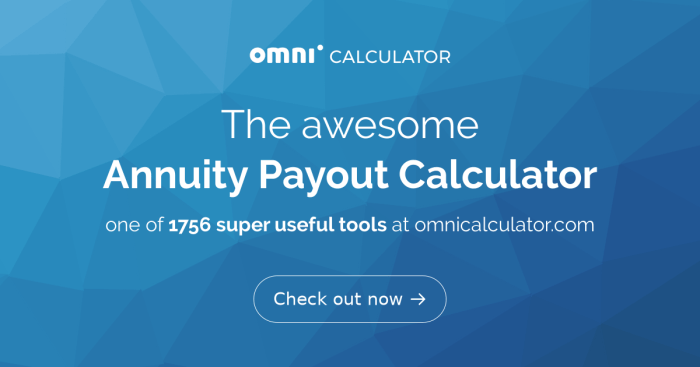 Annuity payout options